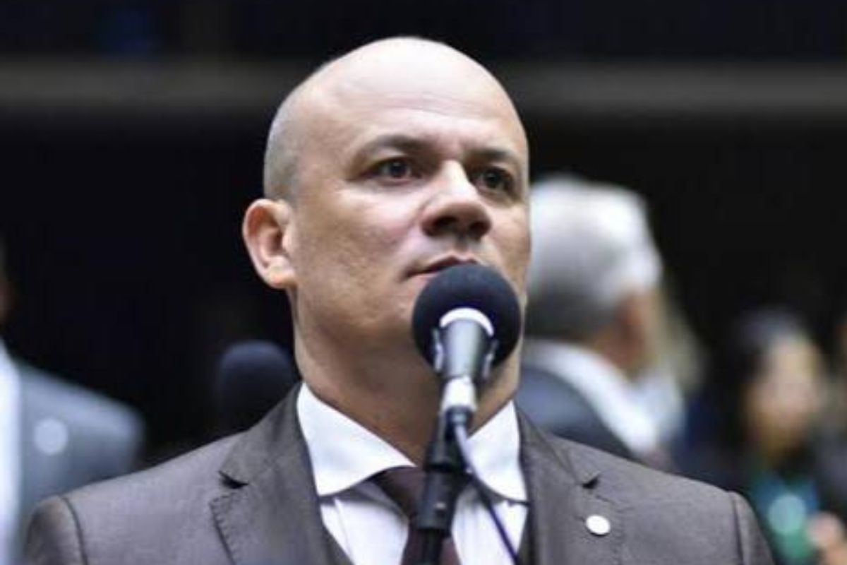 O deputado Cabo Gilberto Silva (PL-PB), indiciado pela PF por discurso na Câmara
