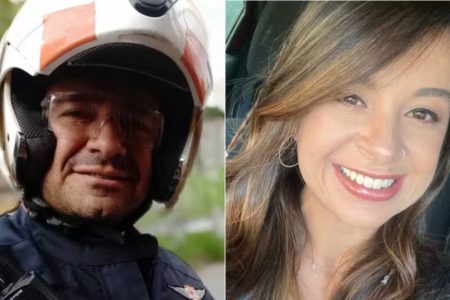 Daniel Henrique Dias, de 42 anos, e Barbara Cristine dos Santos Rosa, de 32, eram enfermeiros e DJs. Carro foi encontrado em Itapevi - Metrópoles