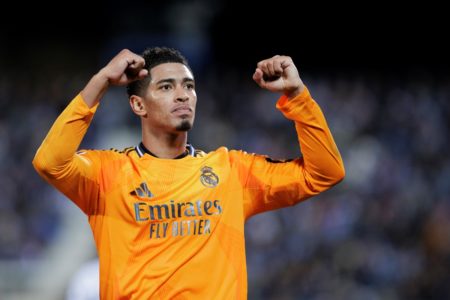 Foto colorida de Jude Bellingham, meia do Real Madrid - Metrópoles