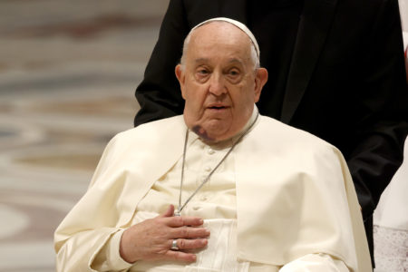 Cardeais participam do Consistório para criação de novos cardeais presidido pelo Papa Francisco na Basílica de São Pedro Metropoles