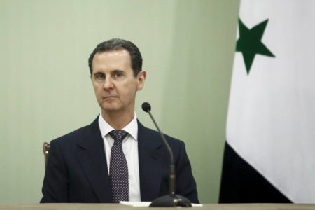 Imagem colorida mostra Bashar al-Assad - Metrópoles