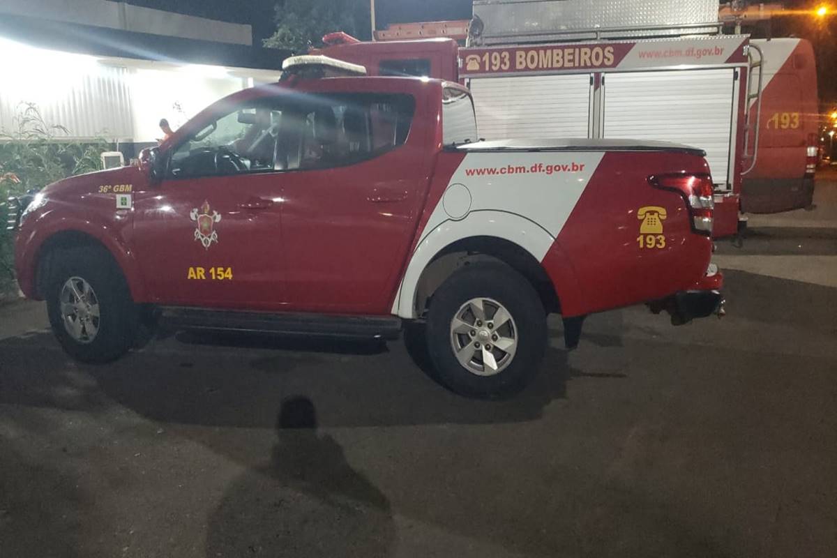 Viatura furtada CBMDF