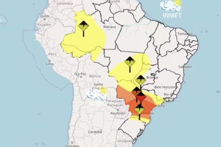 imagem colorida alerta chuvas inmet