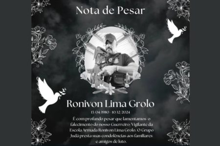 A Judá Segurança Privada, empresa responsável pela escolta do caminhão alvo de uma tentativa de assalto na BR-070, em Taguatinga, lamentou a morte do vigilante Ronivon Lima Grolo em uma nota de pesar divulgada nesta terça-feira (10/12). Ronivon foi atingido durante o tiroteio e morreu ainda no veículo de escolta.