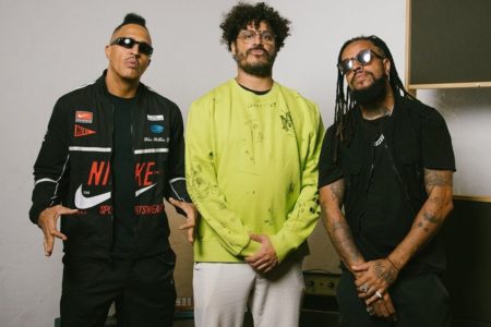 Mano Brown, Criolo e Rael - Metrópoles