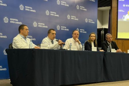 Médicos de Lula dão coletiva no Hospital Sírio-Libanês, em SP - Metrópoles