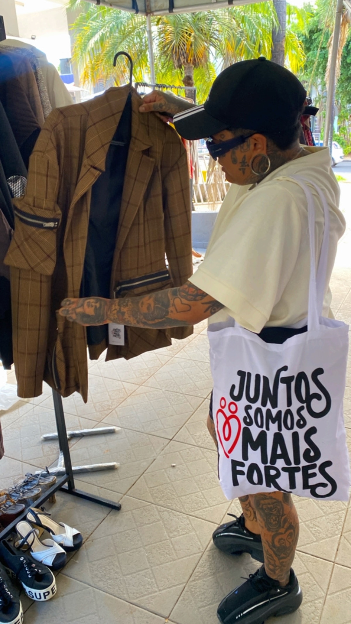 bazar do juntos brechó feira brasília moda fashion - metrópoles