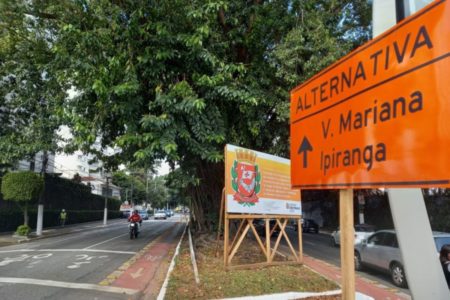 Obra de túnel na Vila Mariana está suspensa desde 13 de novembro. Nova decisão determina auxílio aos proprietários de imóveis da região - Metrópoles