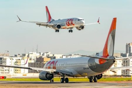 Avião da Gol faz pouso de emergência em Canoas após falha técnica