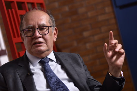 Gilmar Mendes, Ministro do Supremo Tribunal Federal (STF), é entrevistado no estúdio Metrópoles