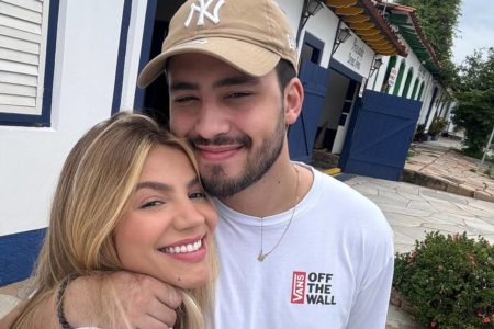 Foto colorida de Hariany Almeida e Matheus Vargas - Metrópoles