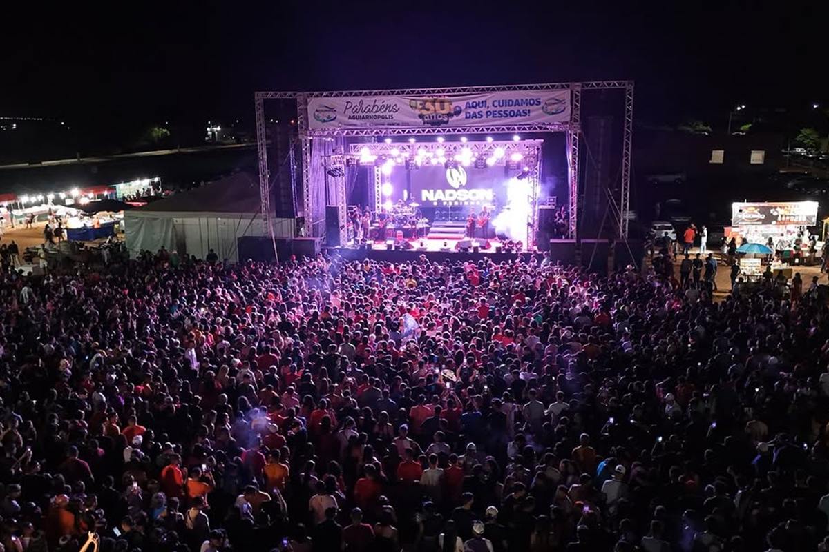 Shows da Prefeitura de Aguiarnópolis, onde ponte caiu