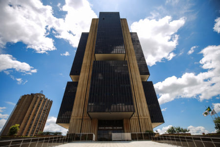 Fachada do edifício sede do Banco Central do Brasil, em Brasília Metrópoles