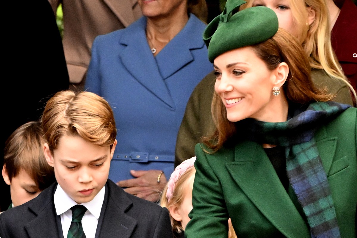 Kate Middleton e George