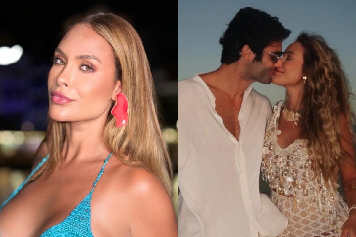 Sarah Andrade e o novo namorado, o modelo francês Bruce