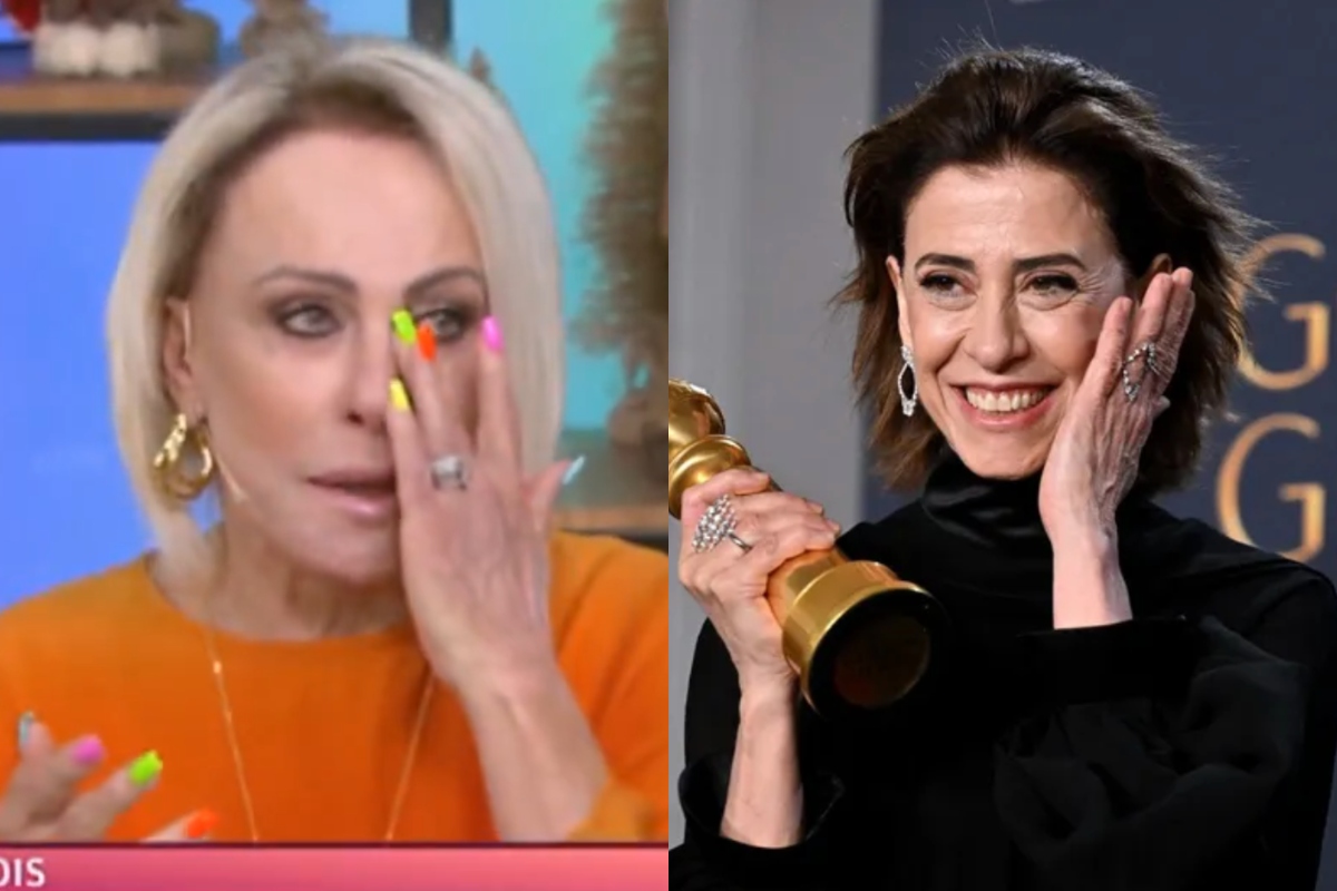 Ana Maria Braga se emocionou ao comentar sobre Fernanda Torres