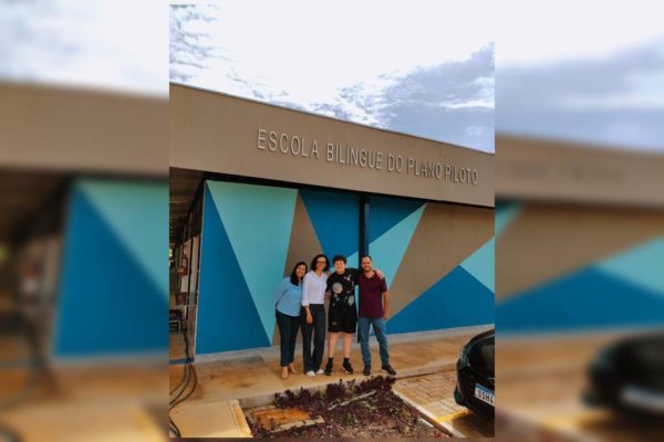 Aluno Juca Escola Bilíngue do Plano Piloto