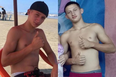 Imagem colorida mostra Luiz Inácio Moreira Cruz, conhecido como "Lulinha", foi visto pela última vez em 10/12 em um carro em frente a um bar em Itanhaém (SP) - Metrópoles