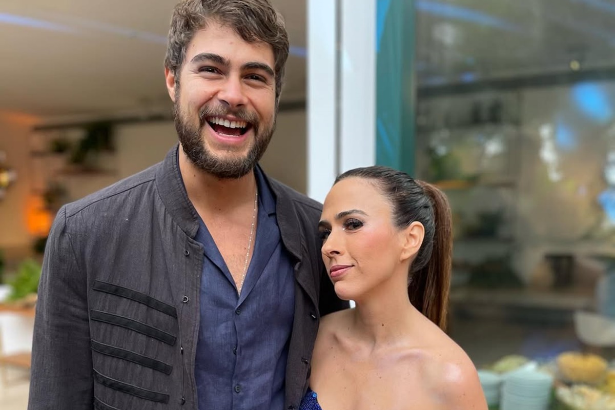 Com bom-humor, Tatá Werneck e Rafa Vitti comemoram 8 anos juntos _ Metrópoles