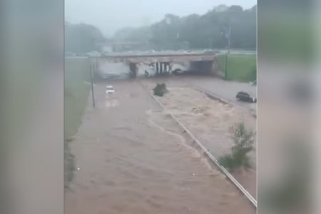 imagem colorida alagamentos goiania