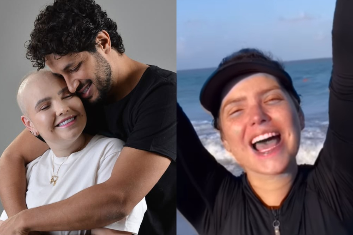 Camila Campos, esposa do ex-zagueiro Léo