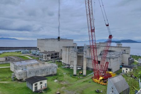 Angra 3 por fora. 66% das obras estão prontas