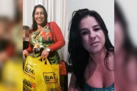Montagem da foto de duas mulheres - Metrópoles