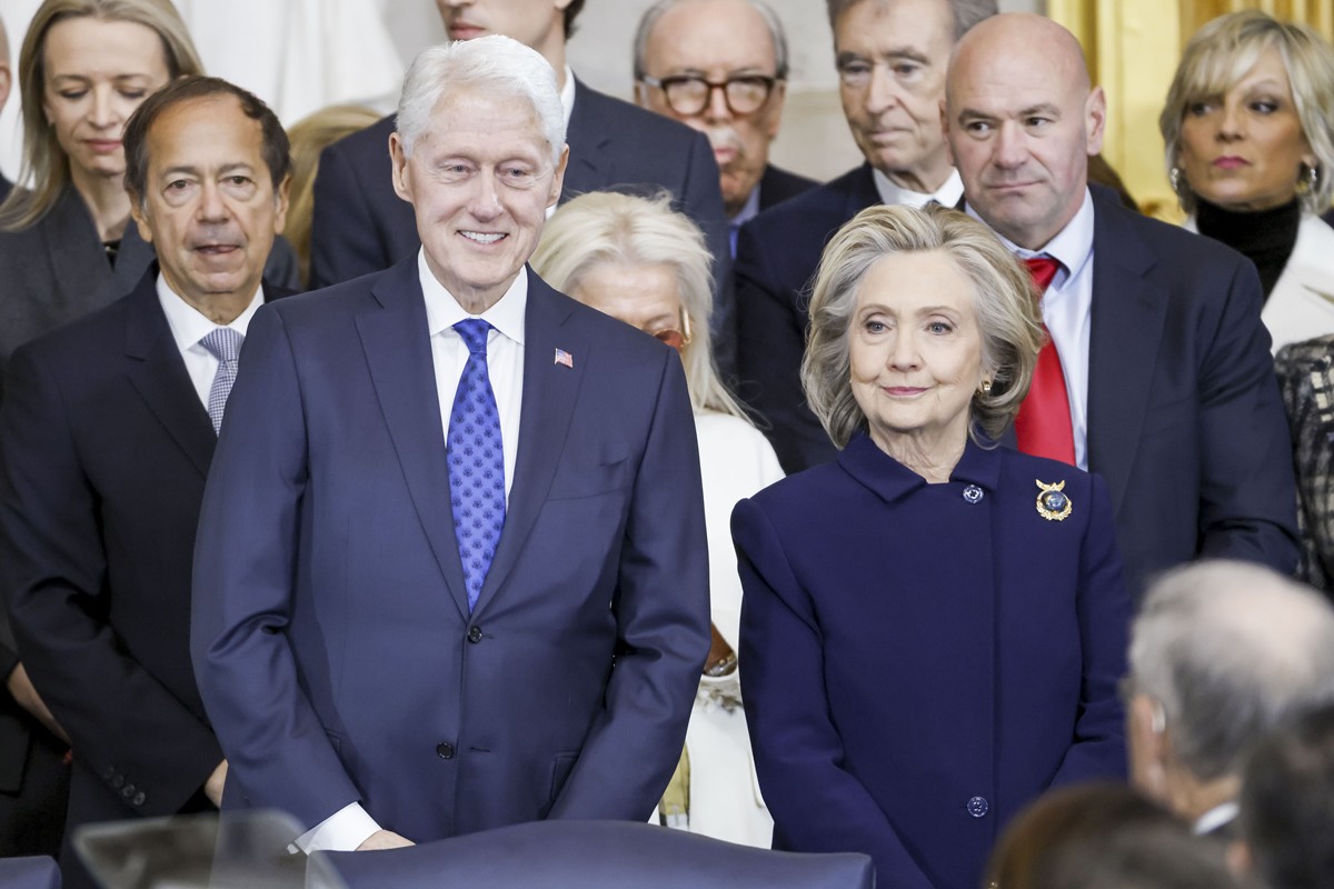 Bill Clinton e Hillary Clinton 