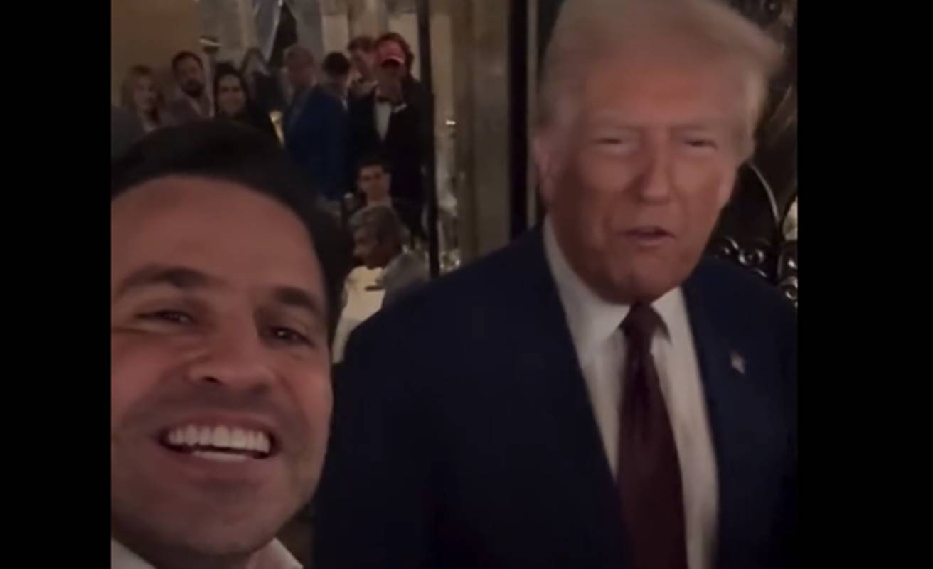 Pablo Marçal em encontro com Donald Trump