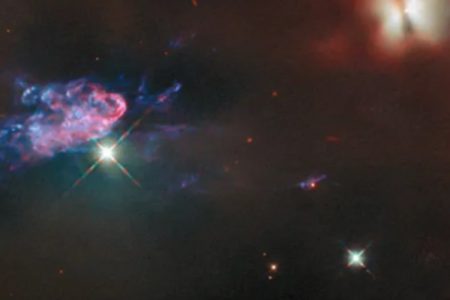 Protoestrelas descobertas pelo Telescópio Espacial Hubble da NASA/ESA