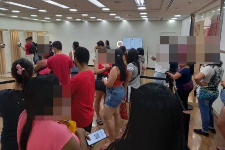 Unidade da World para leitura de íris no Boulevard Tatuapé - Metrópoles