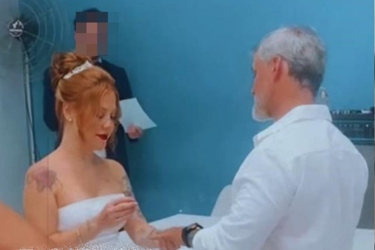 Daniel Cravinhos se casou neste sábado (25/1) com a biomédica Carolina Andrade