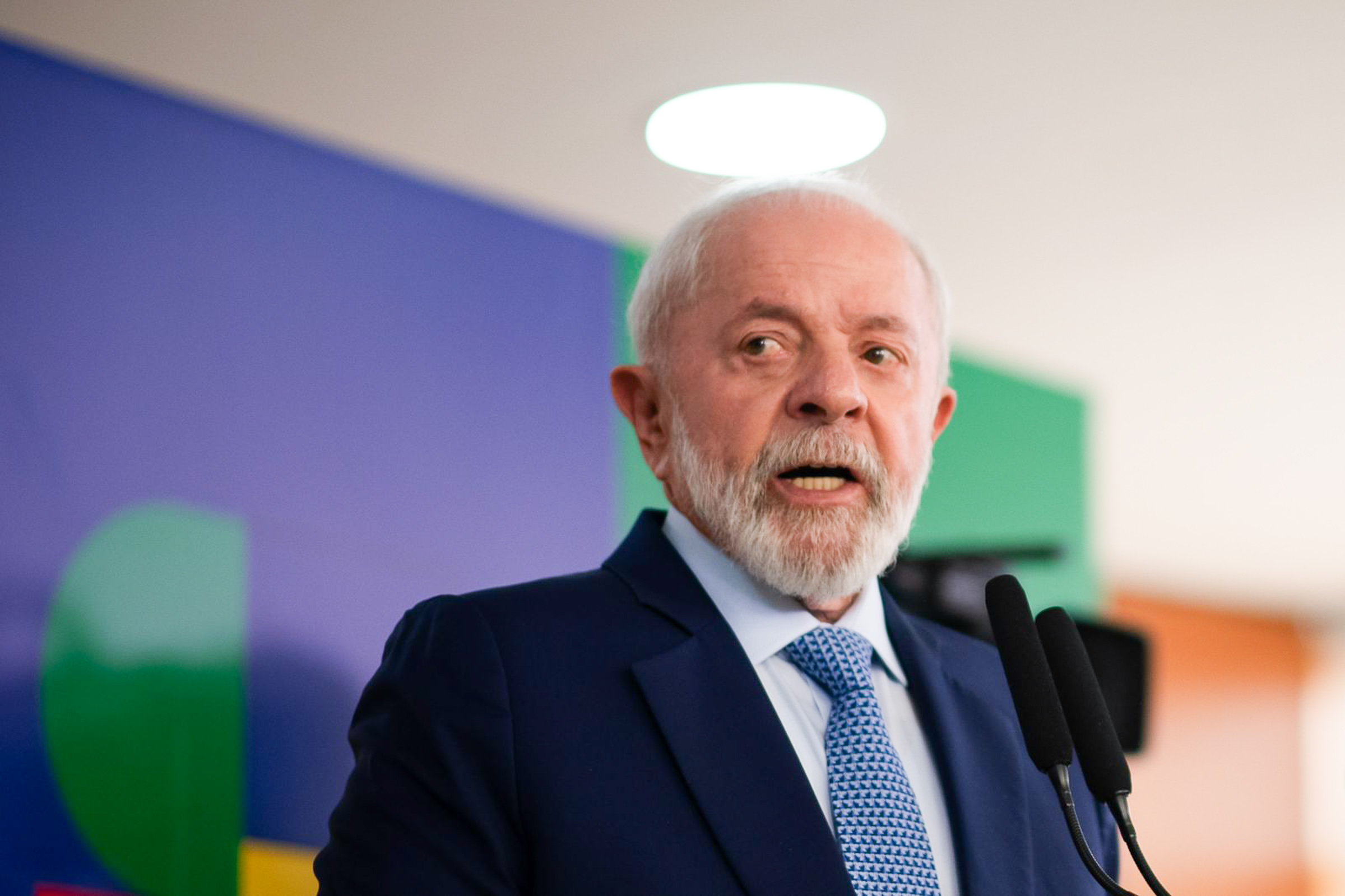 Presidente Luiz Inácio Lula da Silva, PT, concede entrevista coletiva no Palácio do Planalto - Metrópoles
