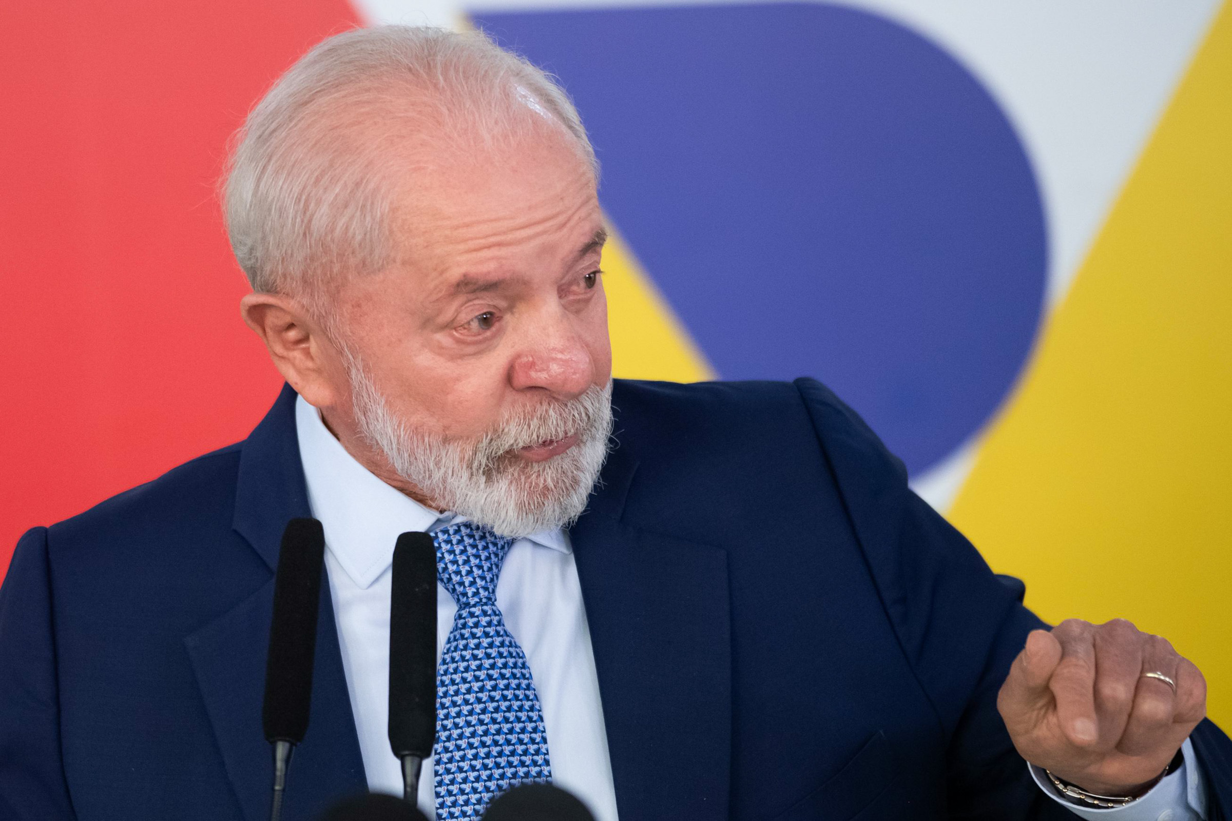 Presidente Luiz Inácio Lula da Silva, PT, concede entrevista coletiva no Palácio do Planalto - Metrópoles