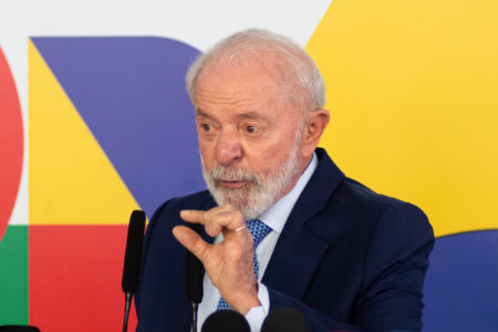 Presidente Luiz Inácio Lula da Silva, PT, concede entrevista coletiva no Palácio do Planalto - Metrópoles
