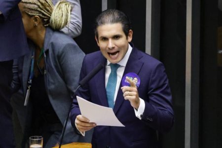 O presidente da Câmara dos Deputados, Hugo Motta (Republicanos-PB)