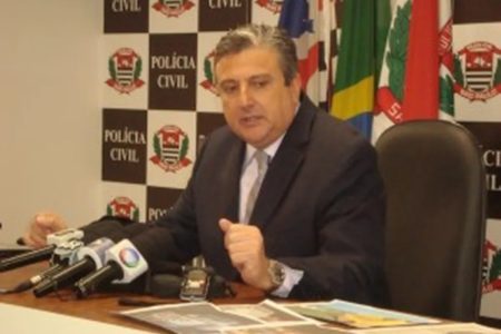 Imagem colorida de um delegado da Polícia Civil investigado no caso Gritzbach