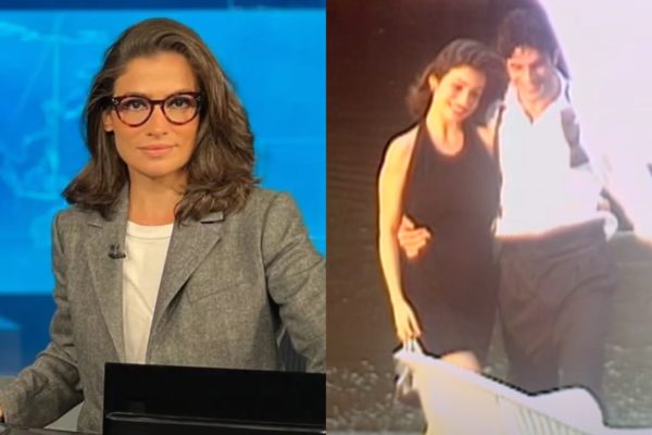 Renata VAsconcellos participou da abertura de História de Amor