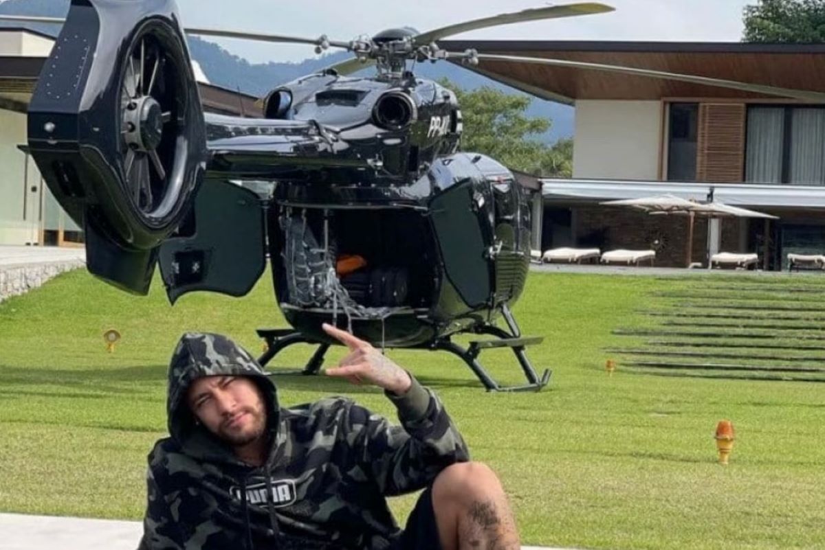 Neymar helicóptero