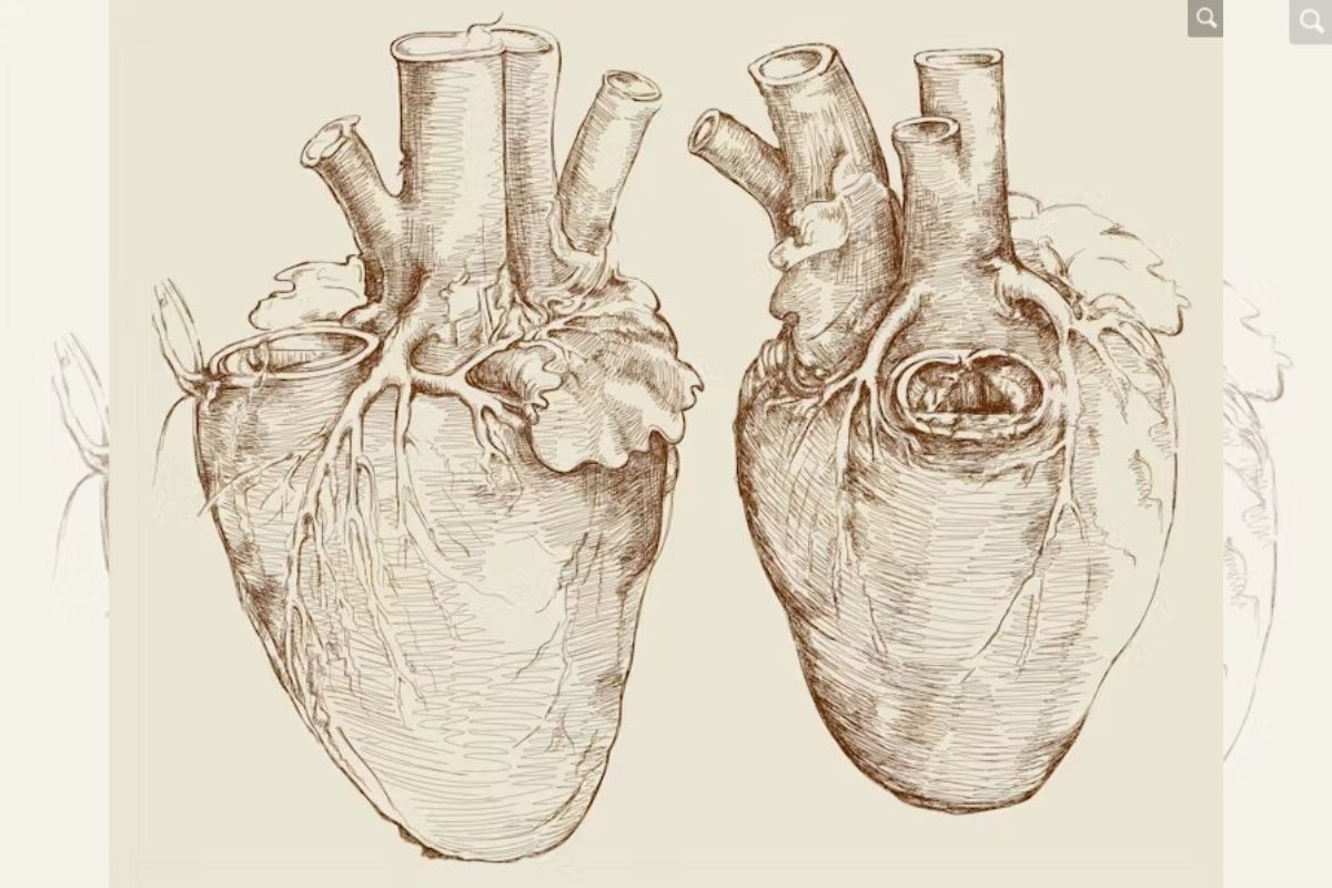 Foto de esboço de Leonardo da Vinci