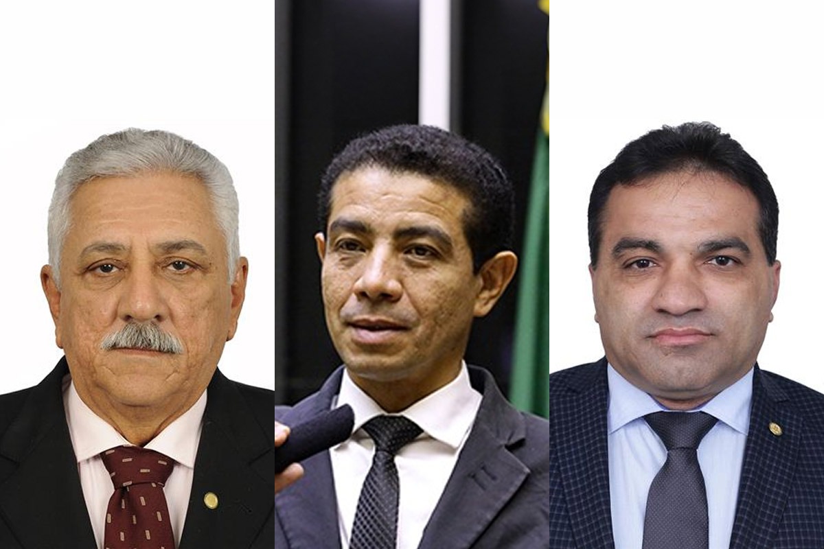 Bosco Costa (PL-SE), Pastor Gil (PL-MA) e Josimar Maranhãozinho (PL-MA)