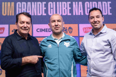 Apresentação Leonardo Jardim. Gustavo Aleixo / Cruzeiro