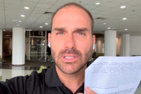 Eduardo Bolsonaro PF intimação