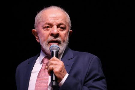 Presidente Luiz Inácio Lula da Silva (PT) participa da abertura do Encontro de Novos Prefeitos e Prefeitas Metrópoles
