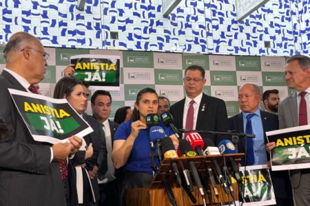 coletiva oposição câmara dos deputados - Metrópoles