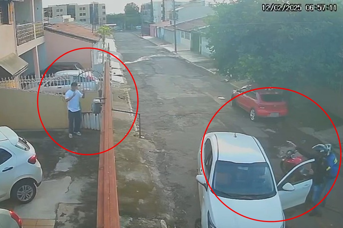 Família é rendida quando saia para trabalhar em Taguatinga
