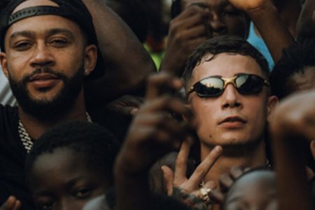 Foto colorida de MC Hariel e Depay - Metrópoles