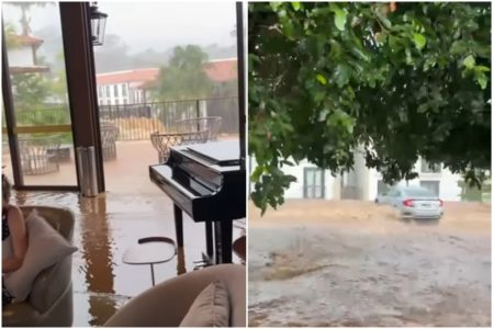 Imagem colorida mostra força das chuvas em pirenópolis | Metrópoles