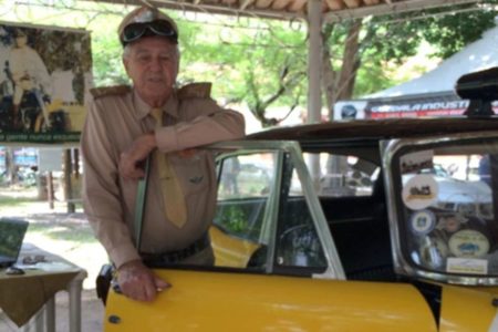 O tenente-coronel Carlos Miranda faleceu na manhã desta segunda-feira (17/2). Ele ficou conhecido após a série de TV, "Vigilante Rodoviário" - Metrópoles