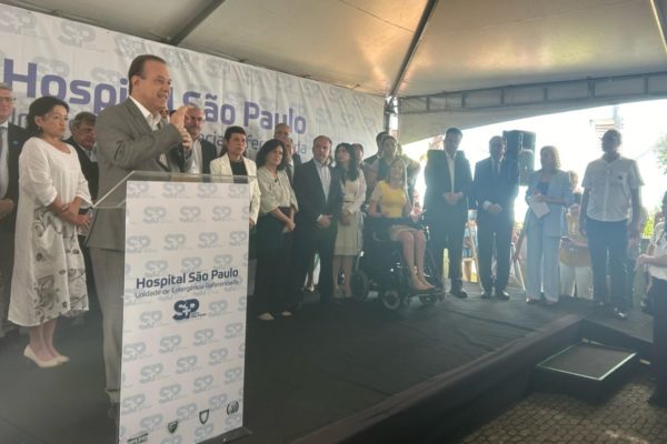 Inauguração das obras do Hospital São Paulo - Metrópoles
